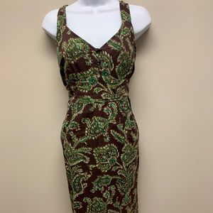Tommy Hilfiger Dress PAISLEY Empire Waist A Line